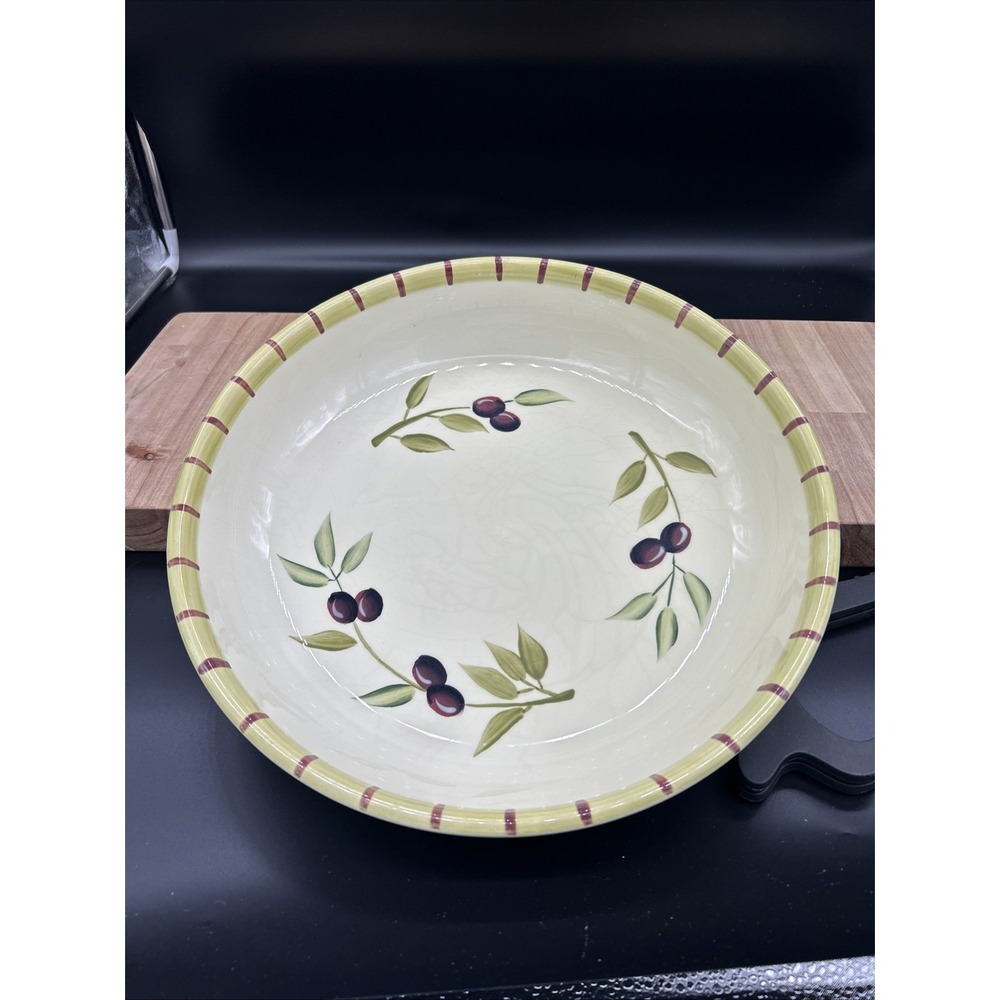 Spaghetti Or Salad Bowl Olive Branch - Picture 6 of 7